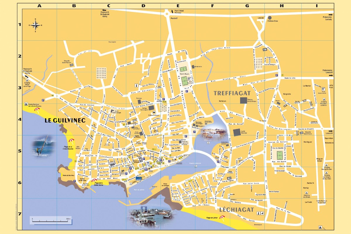 plan du Guilvinec