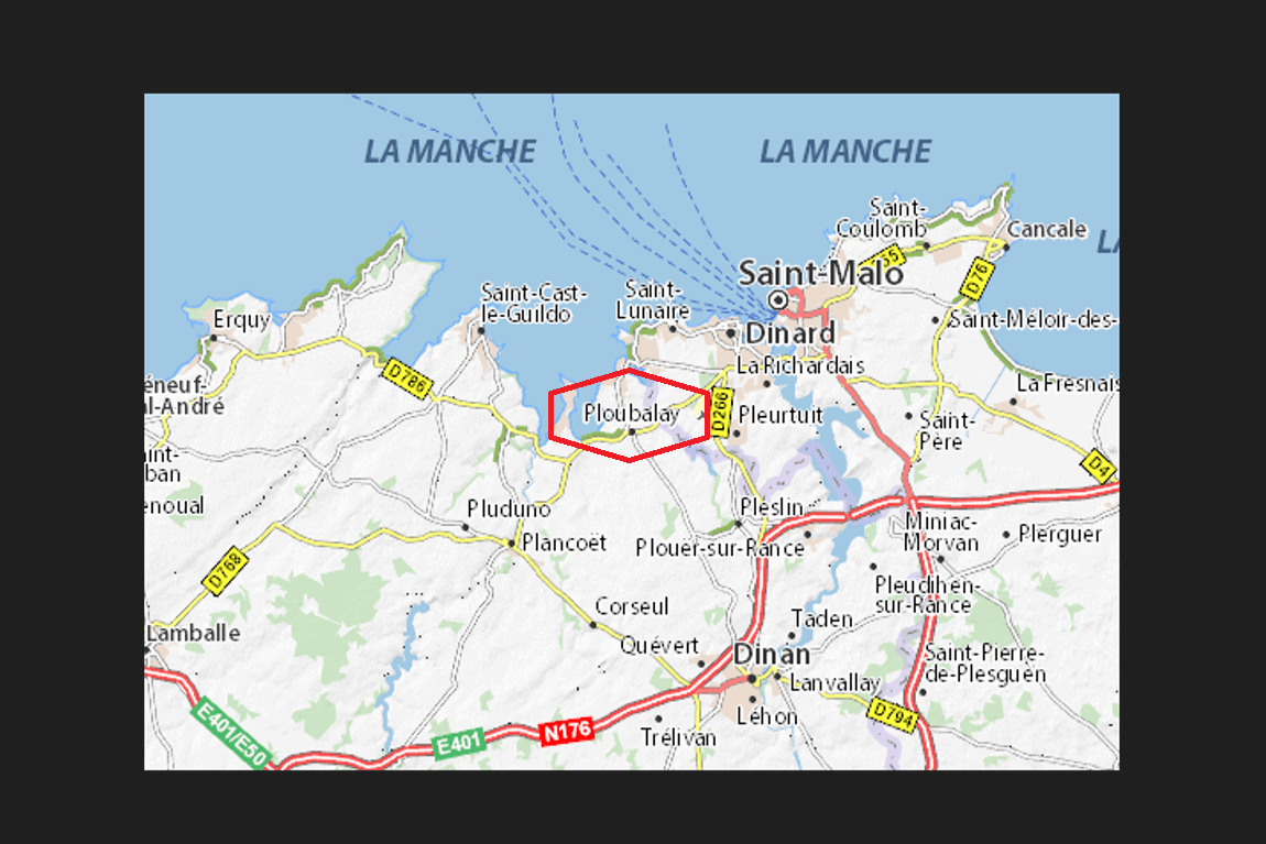 Location, Studio Loft, 2 personnes, Ploubalay, Beaussais sur Mer, Mme Blondeau