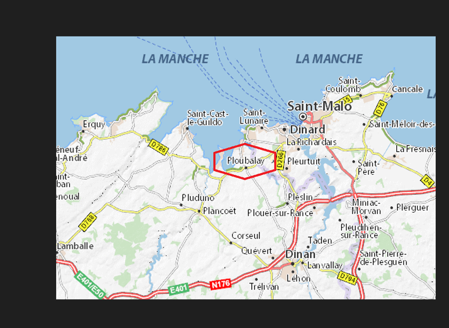 Location, Studio Loft, 2 personnes, Ploubalay, Beaussais sur Mer, Mme Blondeau
