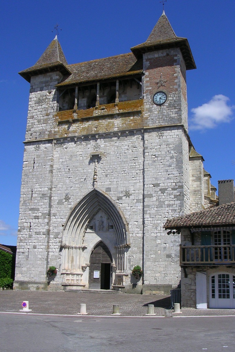 La bastide de Villeréal et son clocher