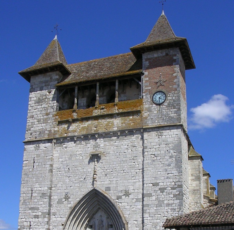 La bastide de Villeréal et son clocher