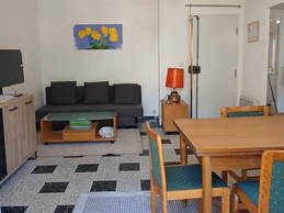 The lounge area