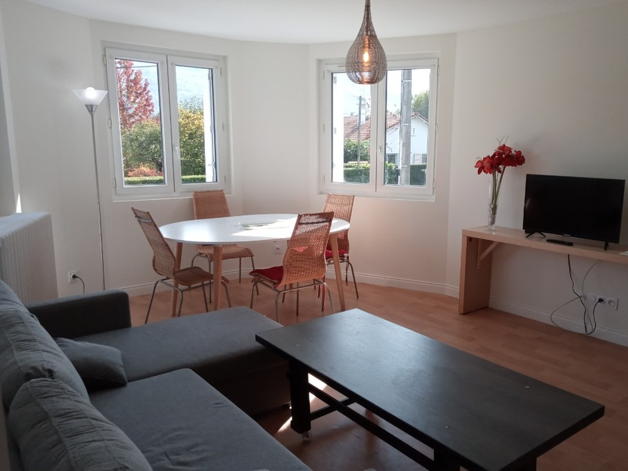 la pièce de vie lumineuse et ensoleillée