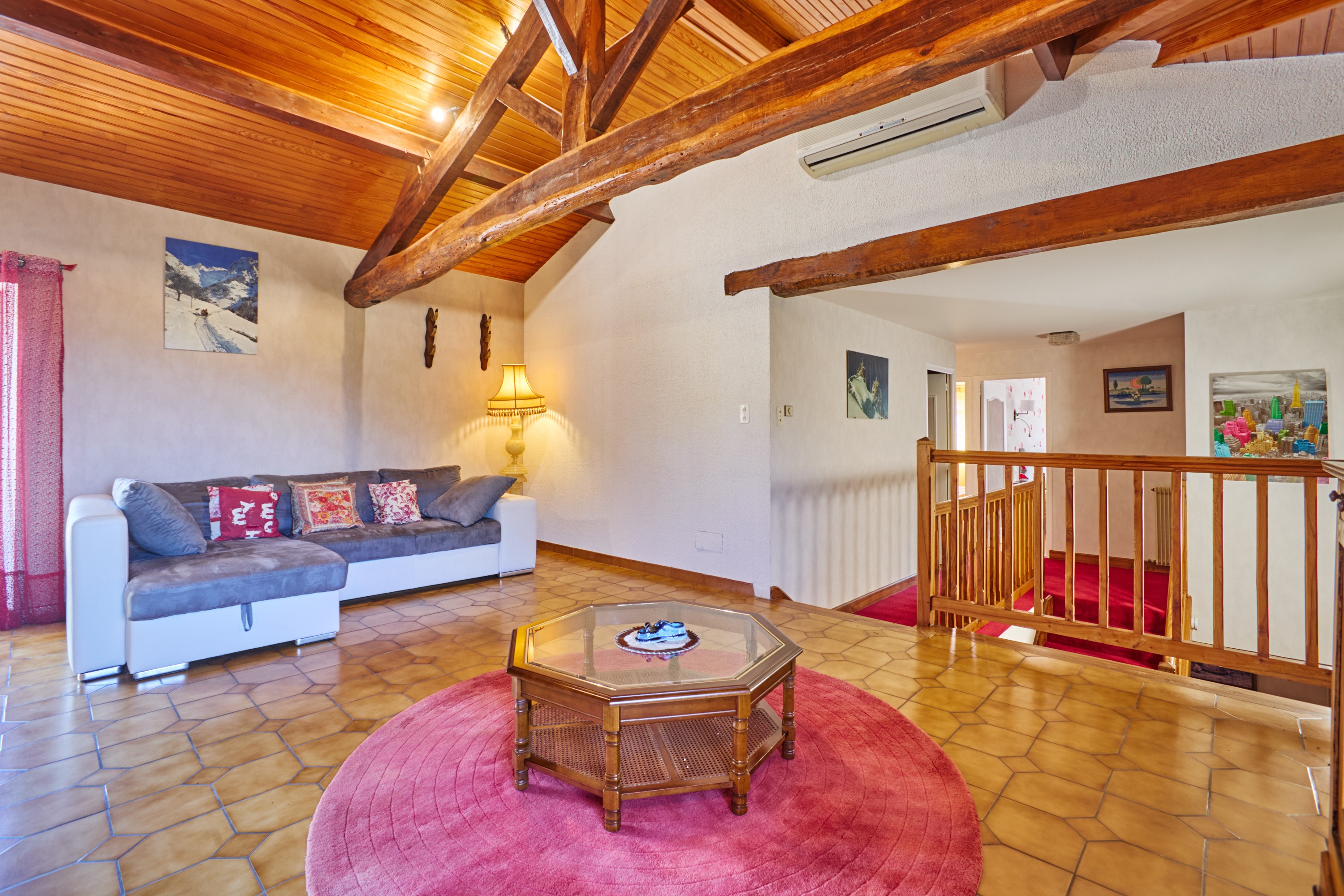 Relaxation area – Comarens Farm Holiday Cottage, Gers