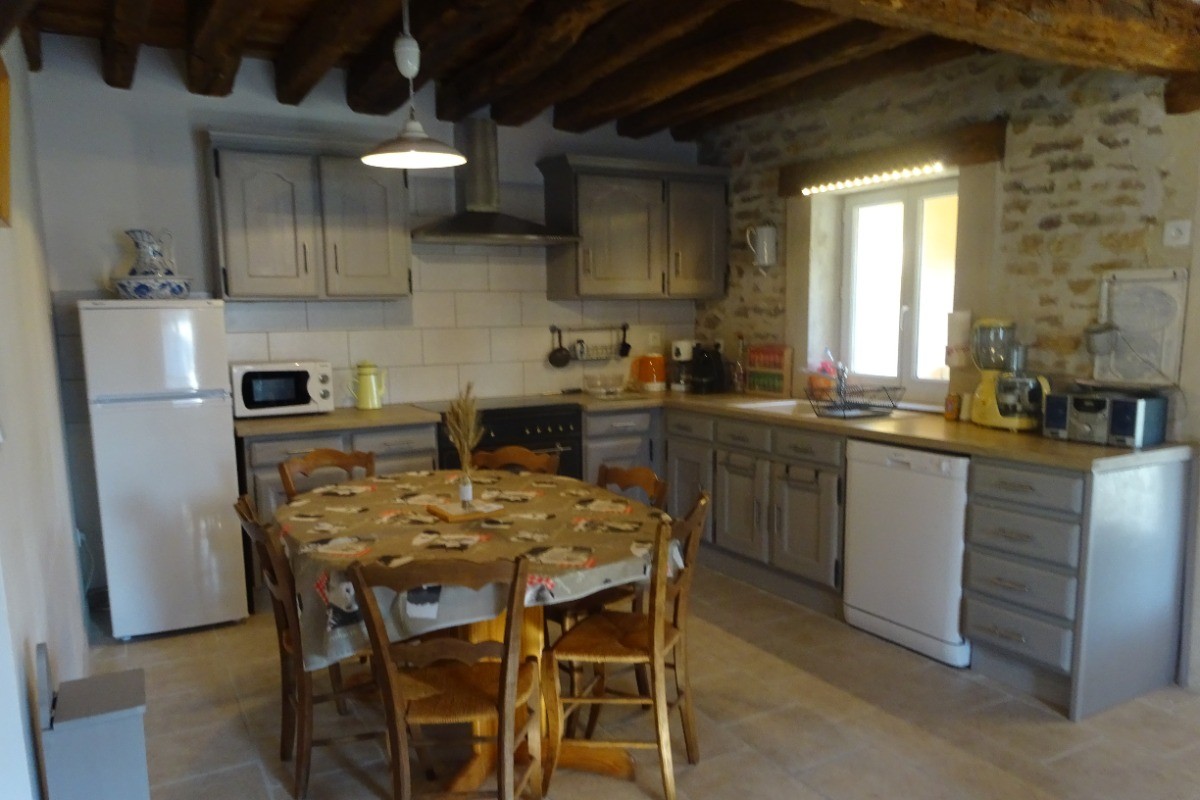 Gîte dans le Jura - cuisine