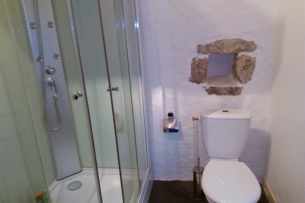 Coin douche/WC de la chambre "Jean de Joinville"