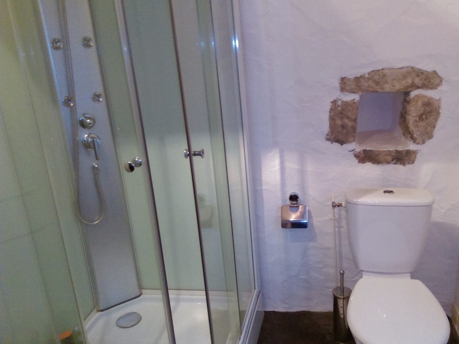 Coin douche/WC de la chambre "Jean de Joinville"