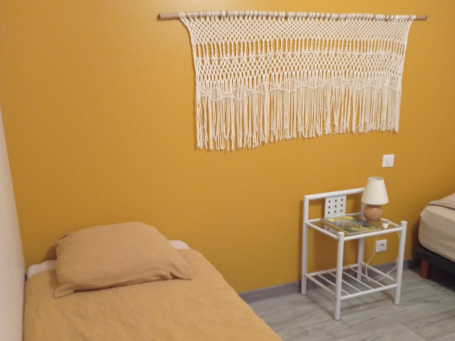 Chambre 2lits individuels