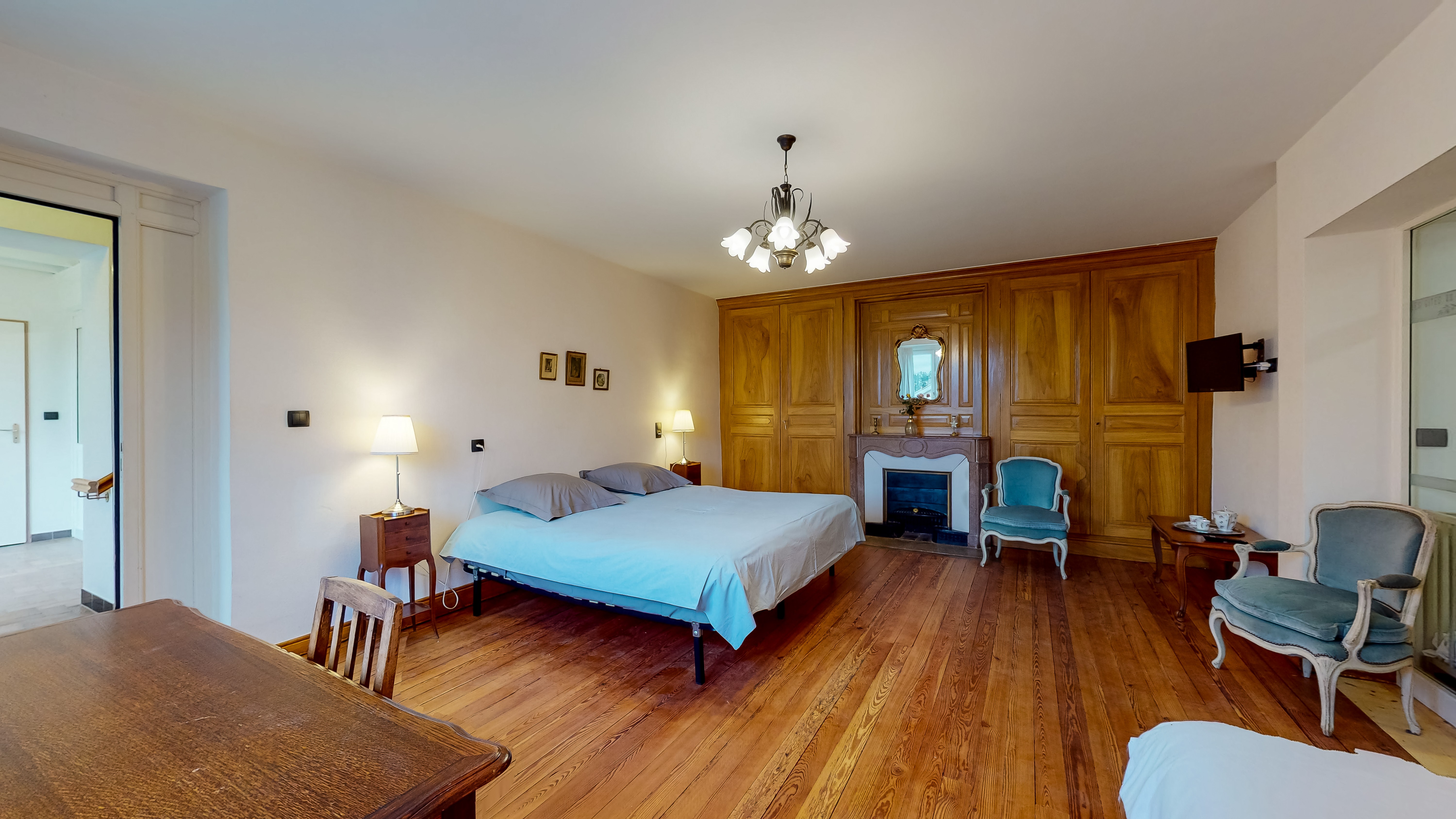 chambre lila