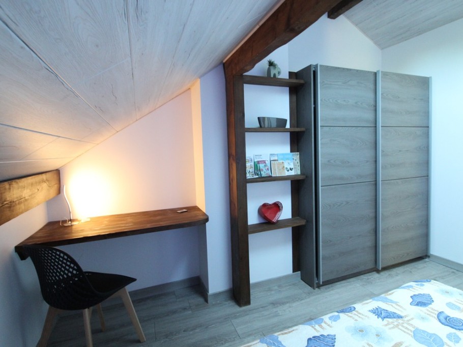 Espace bureau et armoire chambre - La Clé du Champ
