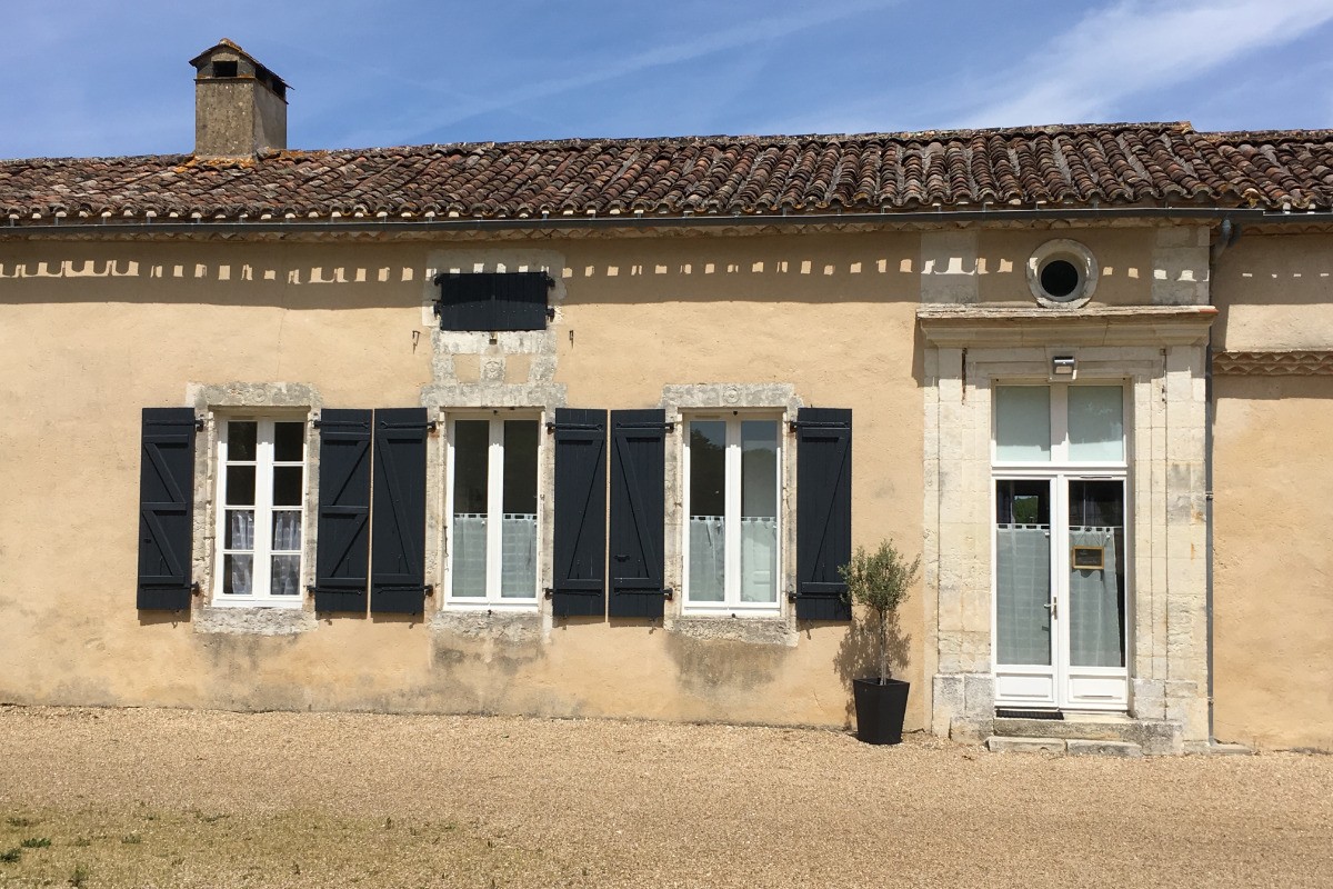 entrée du gîte