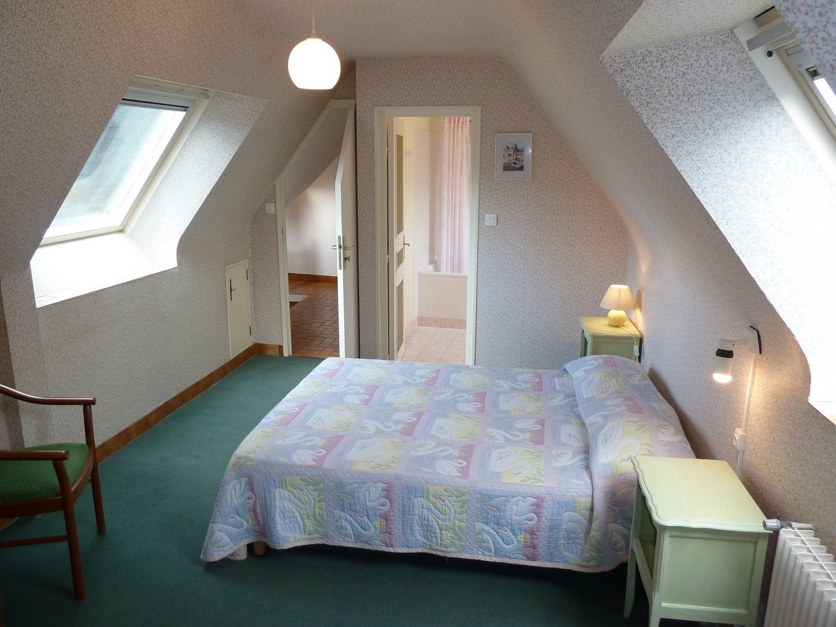 La maison de Marilou, location "L'Ile à Bois" en plein coeur du vieux Paimpol (Côtes d'Armor, Bretagne) - chambre