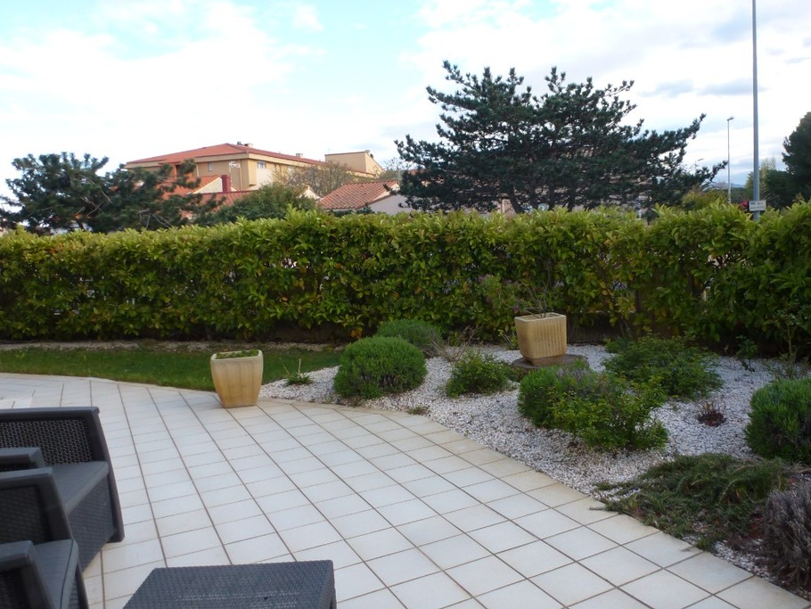 jardin au rez-de-chaussée