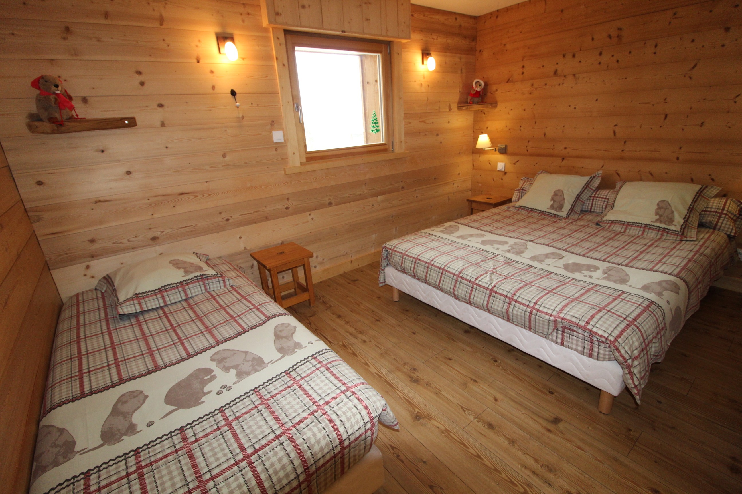 Chambre 3 rdc - Chalet Le Grenier