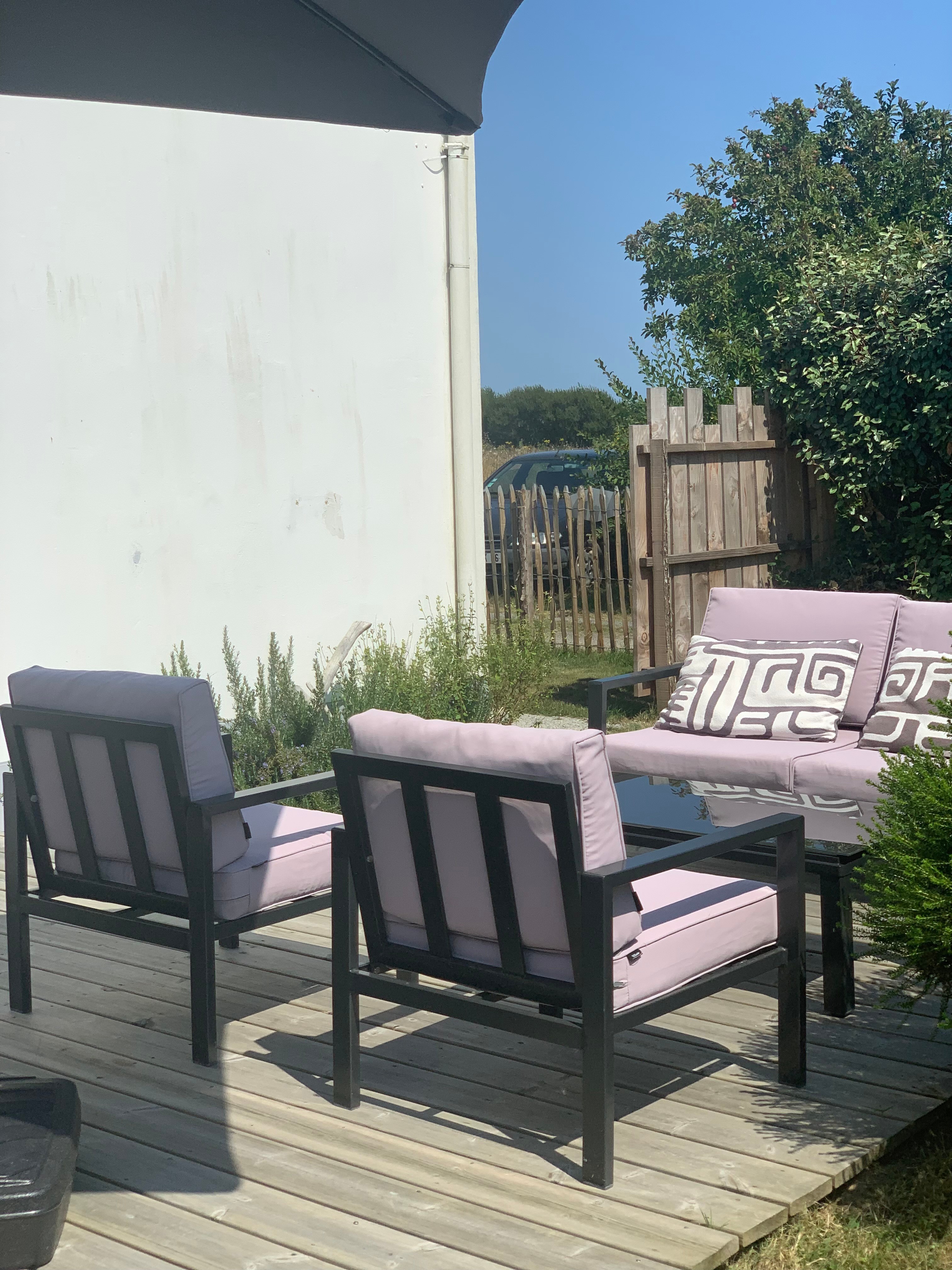 salon terrasse
