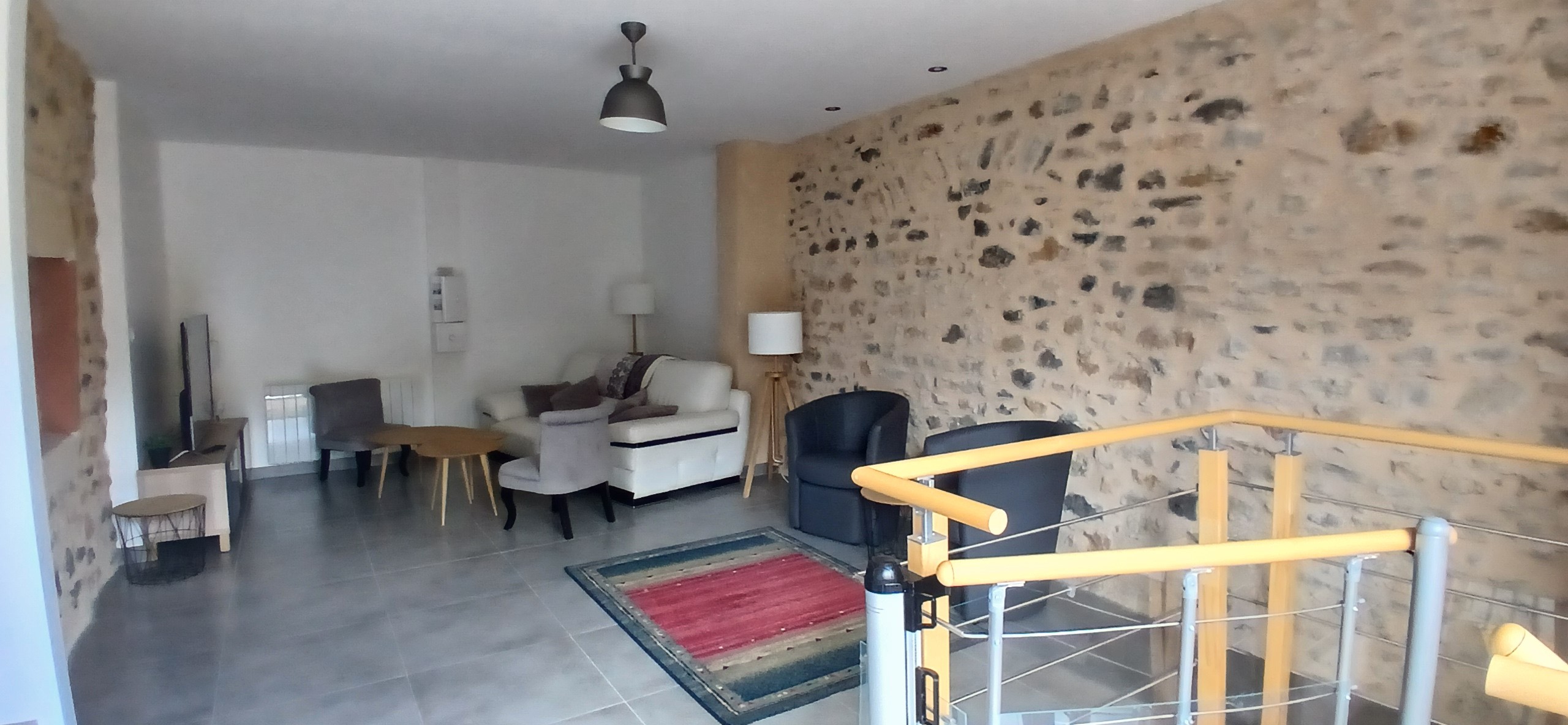 Le gîte des Volcans d'Auvergne : Le salon