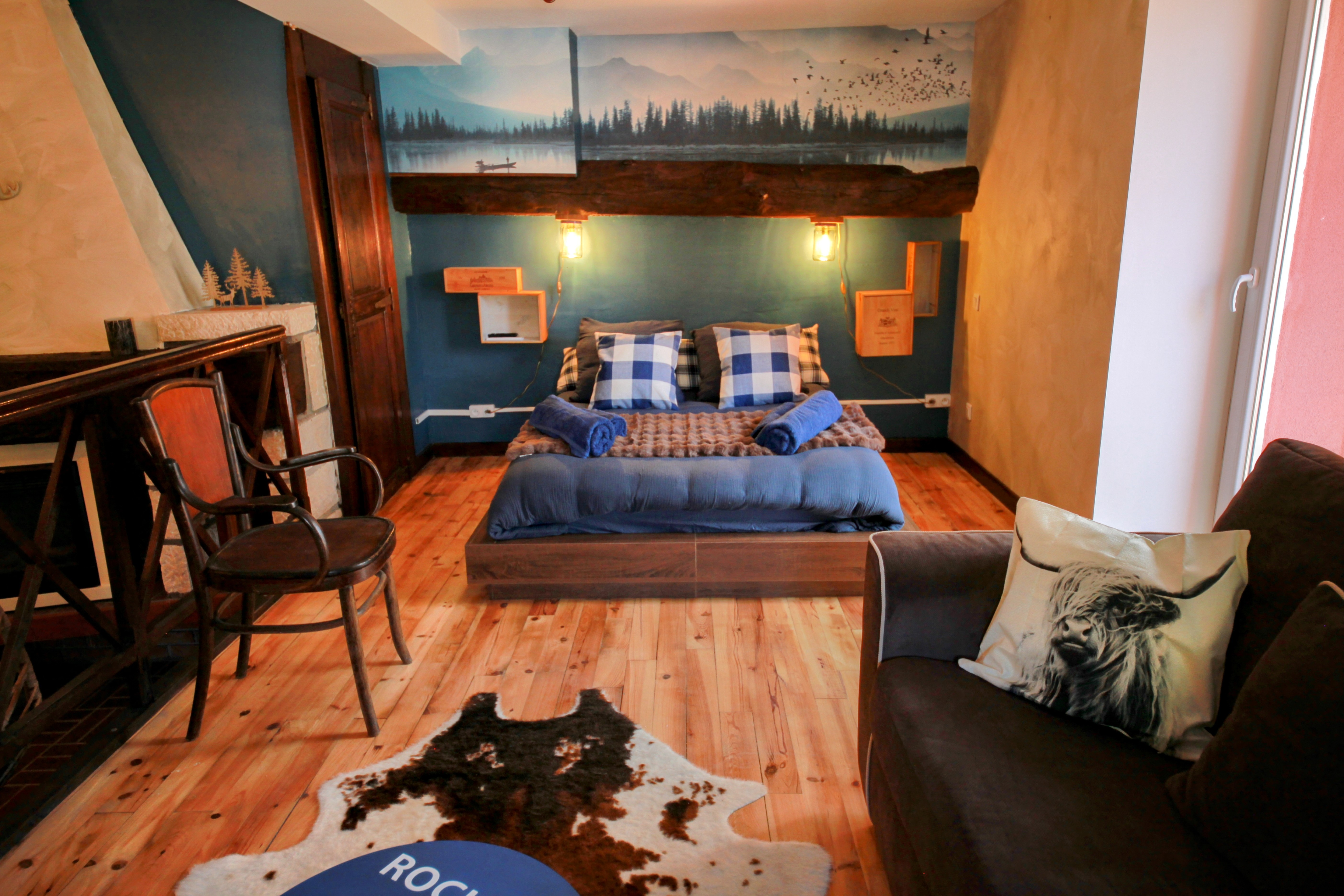 Chambre n°1 - La Ferme à Gaston, gîte de groupe