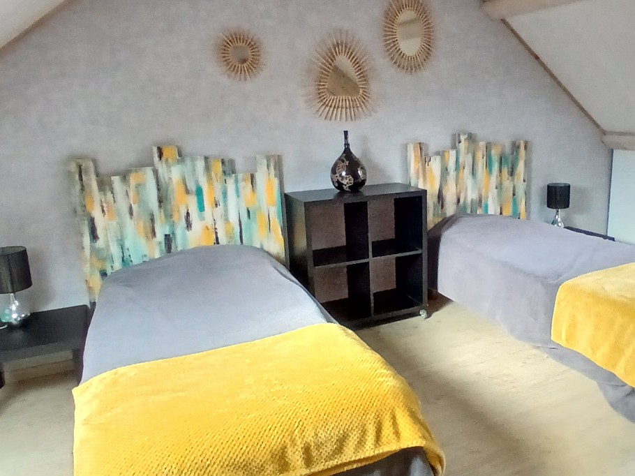 Aloreedubois, gîte 6 pers., Saint Ours les Roches, Puy de Dôme, Chambre 3
