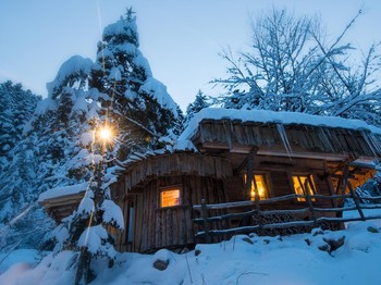 Refuge Improbable - Paysage d'hiver (c) Michel Laurent