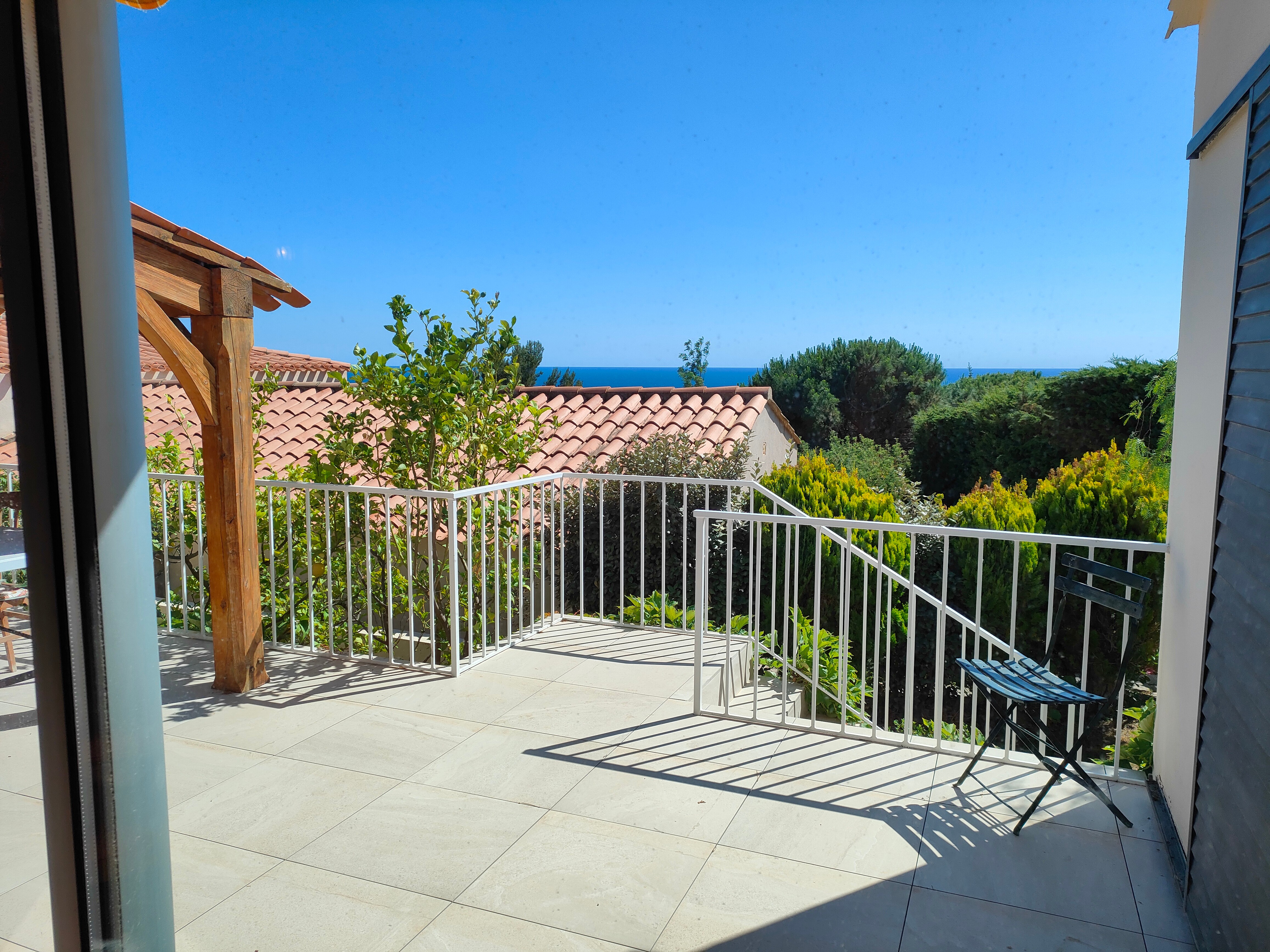 Accès terrasse