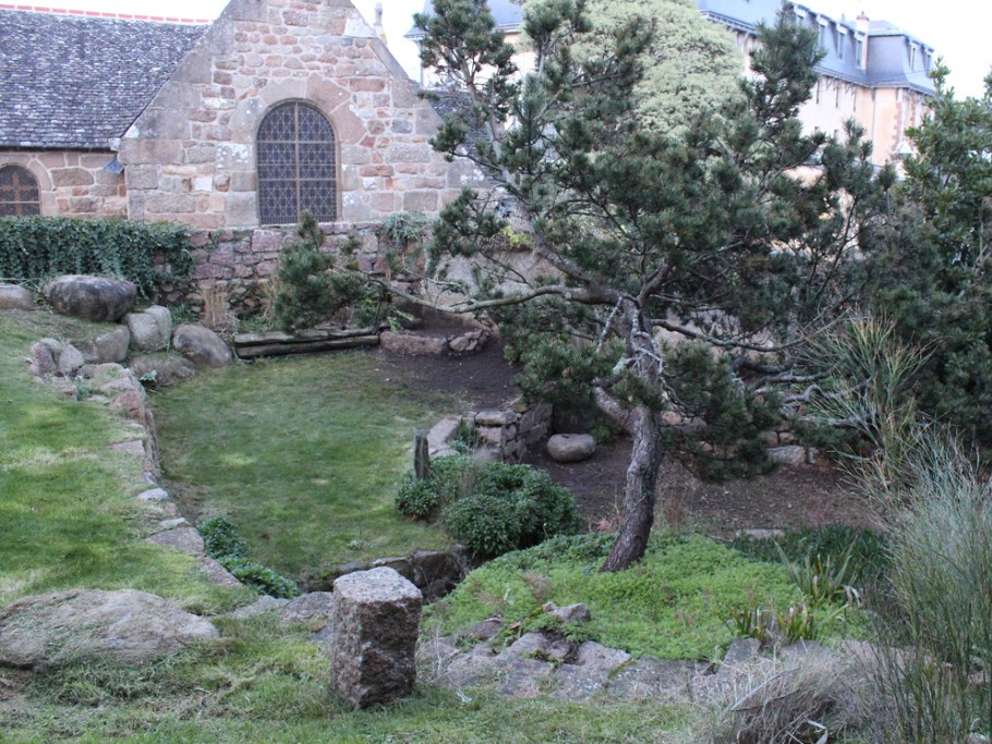 Vue générale du jardin - 3 niveaux