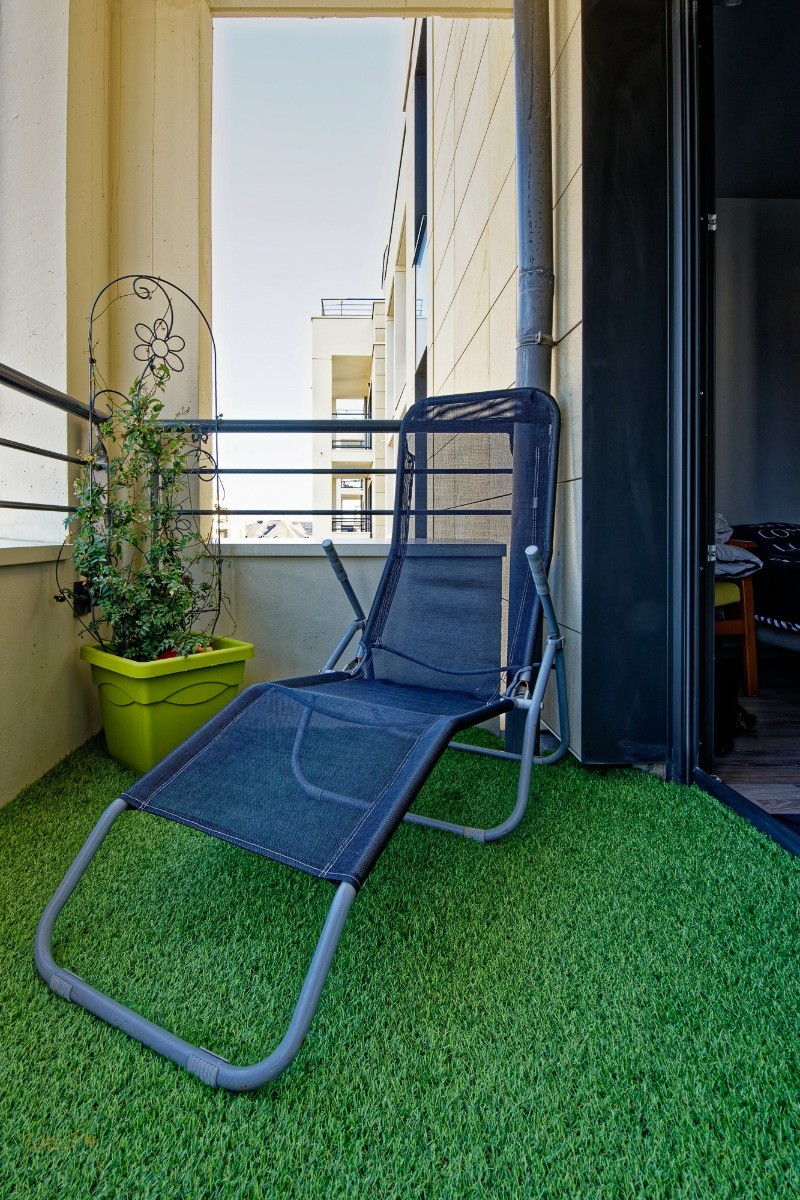 Le  balcon ,orientation  ouest