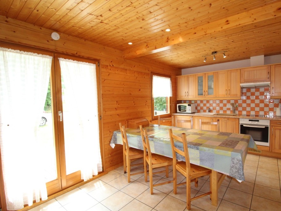 Cuisine ouverte sur salon/ séjour - Chalet Le Pergis à Xonrupt-Longemer