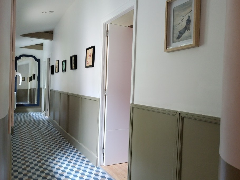 couloir des chambres LE MOULIN DE SIRAMON à St Céré Lot 46