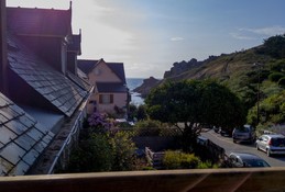 Maison 2 pers. proche mer et plage, Planguenoual, Côtes d'Armor, Bretagne - vue cahmbre