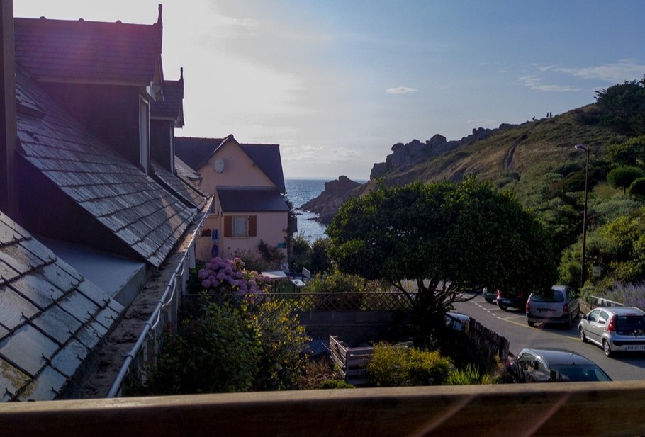 Maison 2 pers. proche mer et plage, Planguenoual, Côtes d'Armor, Bretagne - vue cahmbre