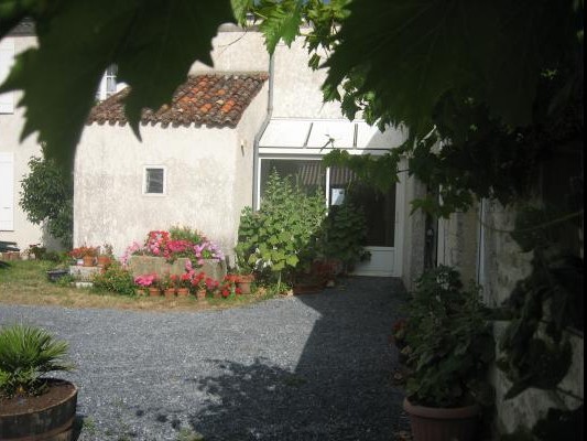 In front of the Gîte