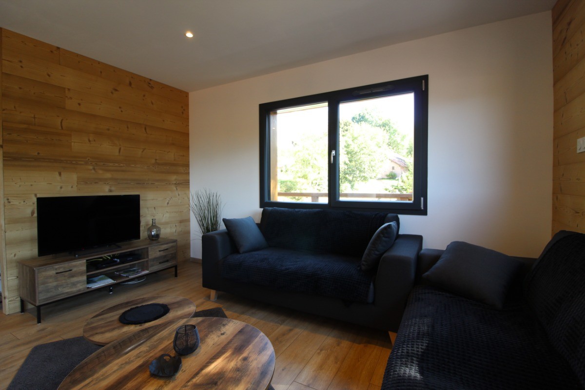 Salon/ séjour - Chalet des Oiseaux à Gérardmer