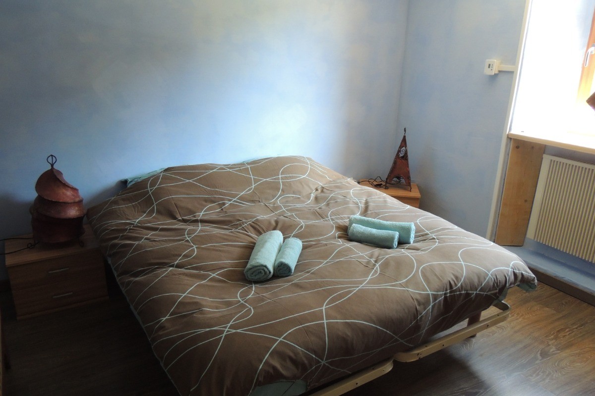 CHAMBRE BLEUE - Gîte familial Scaravella, St Maurice sur Moselle, Rouge Gazon - Vosges, Ballon d'Alsace, Naure, Calme, Famille