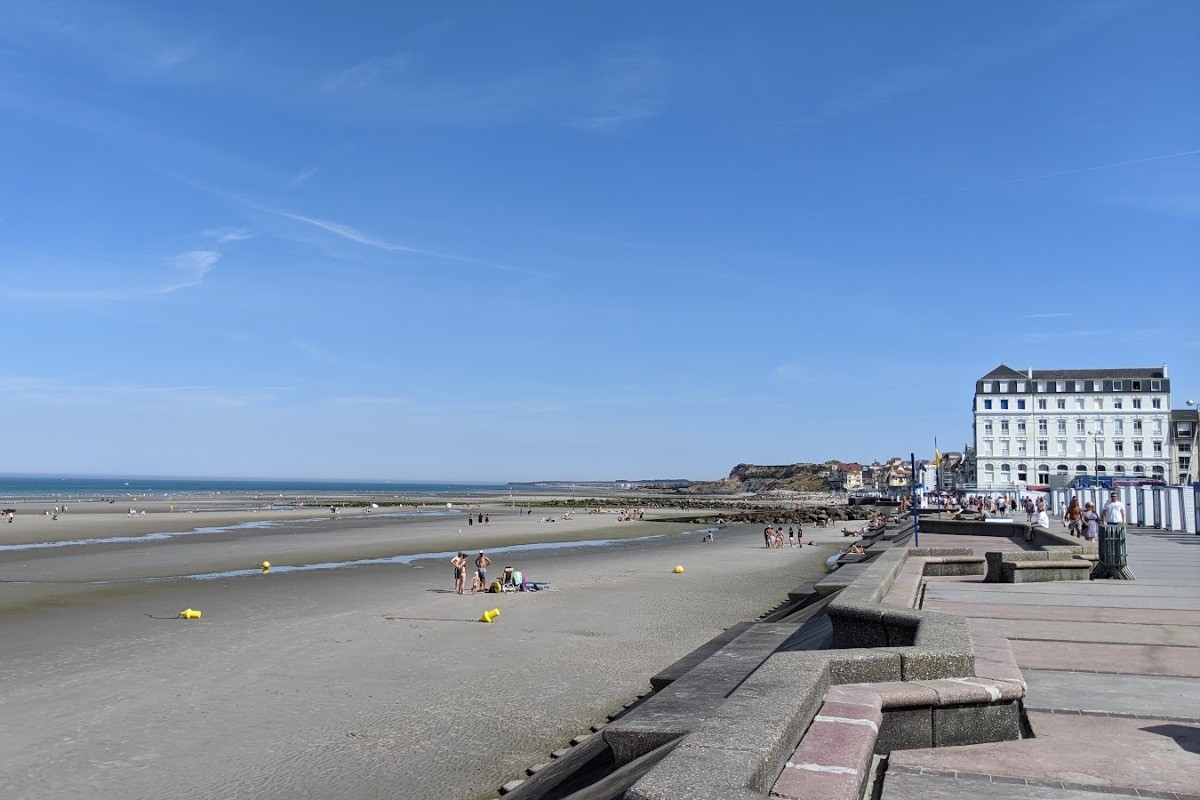 Plage centrale de Wimereux