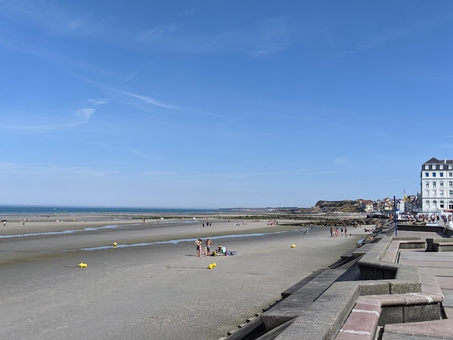 Plage centrale de Wimereux