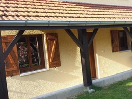 L'entrée de la location