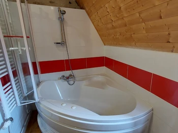 La baignoire d'angle