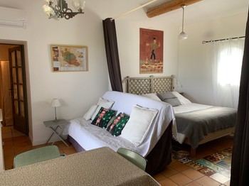 Gîte Le Couchant - Coin Salon