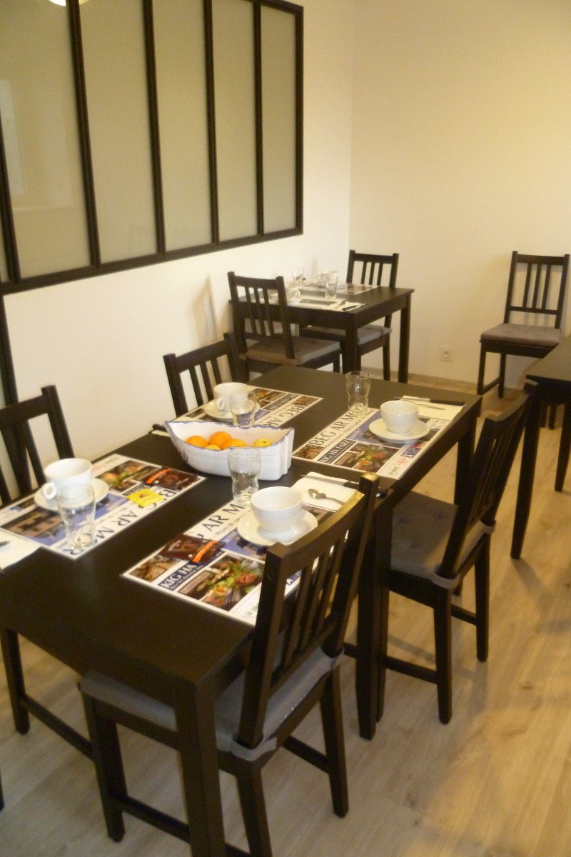 espace petit déjeuner