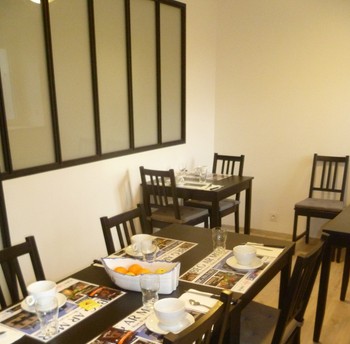 espace petit déjeuner