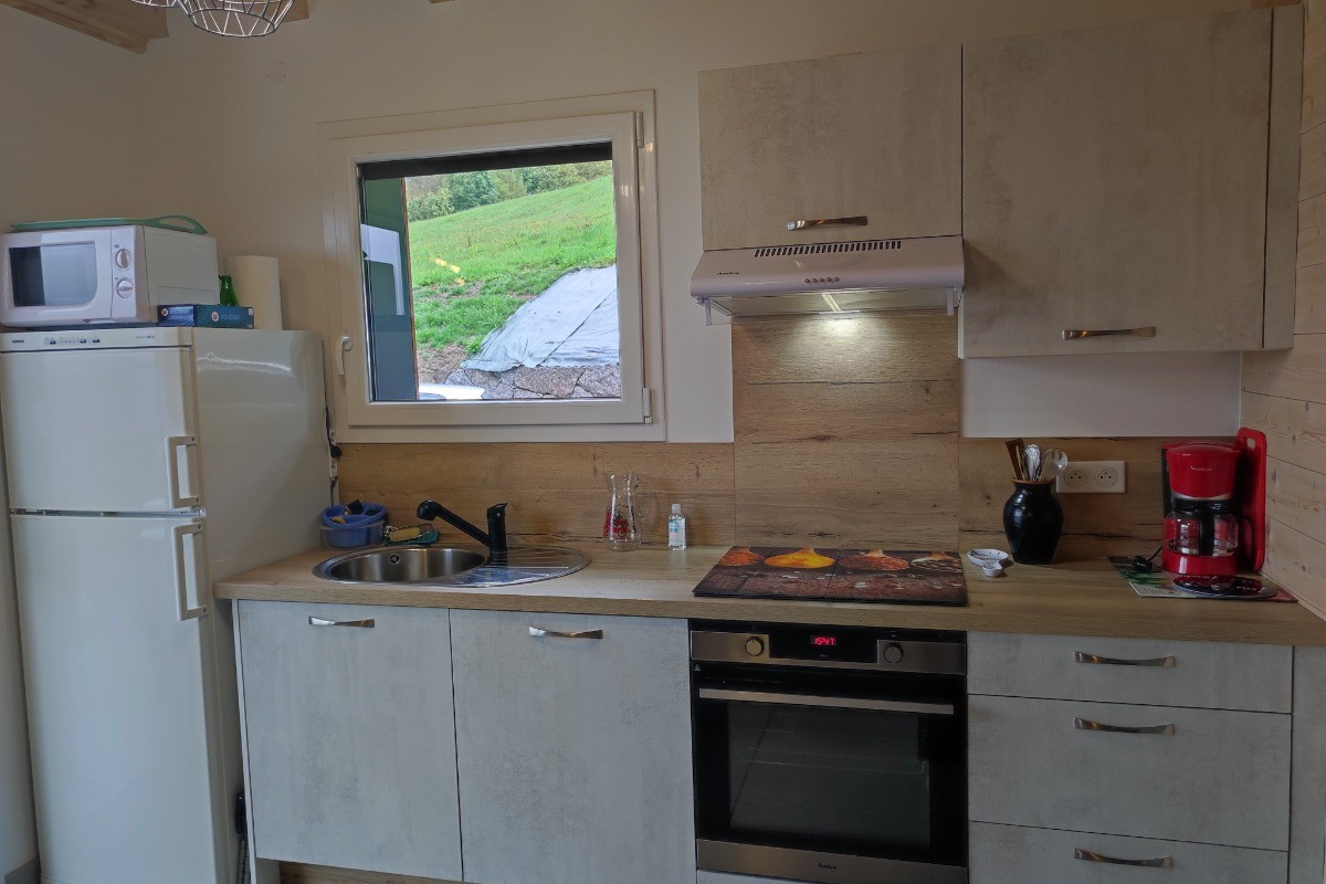 Chalet "Au Chant de la Roche"cuisine équipée électro manager neuf