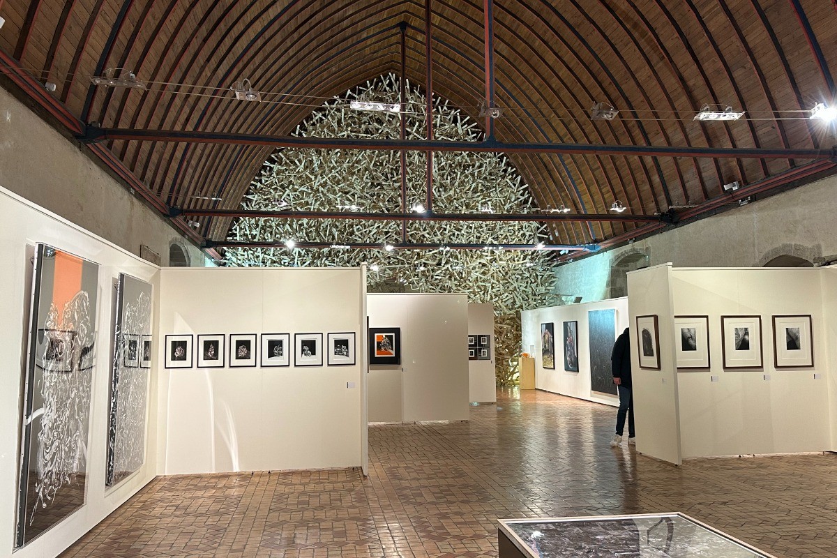 Exposition dans le vieux château de Laval