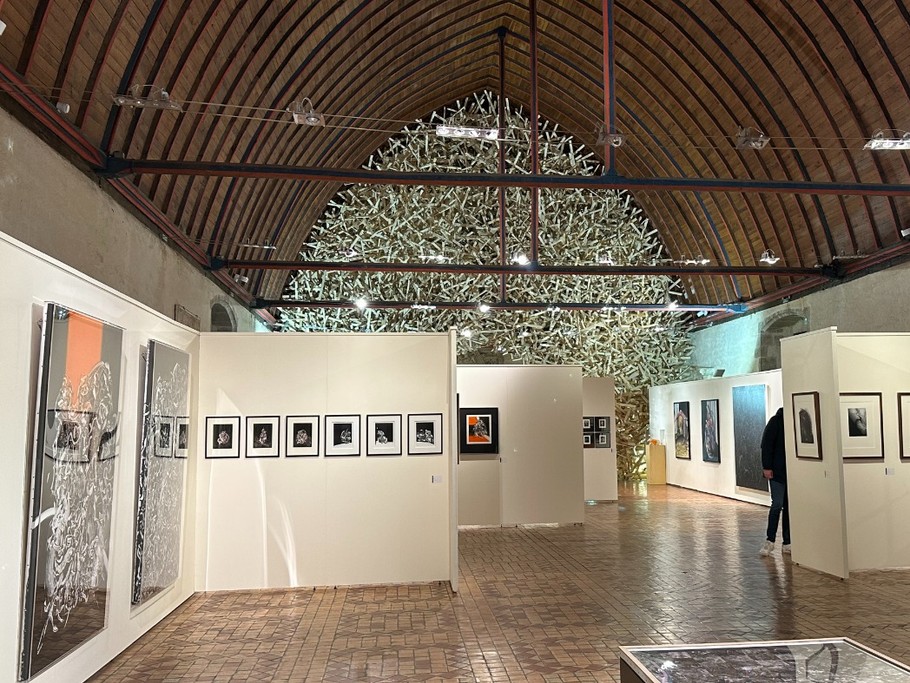 Exposition dans le vieux château de Laval