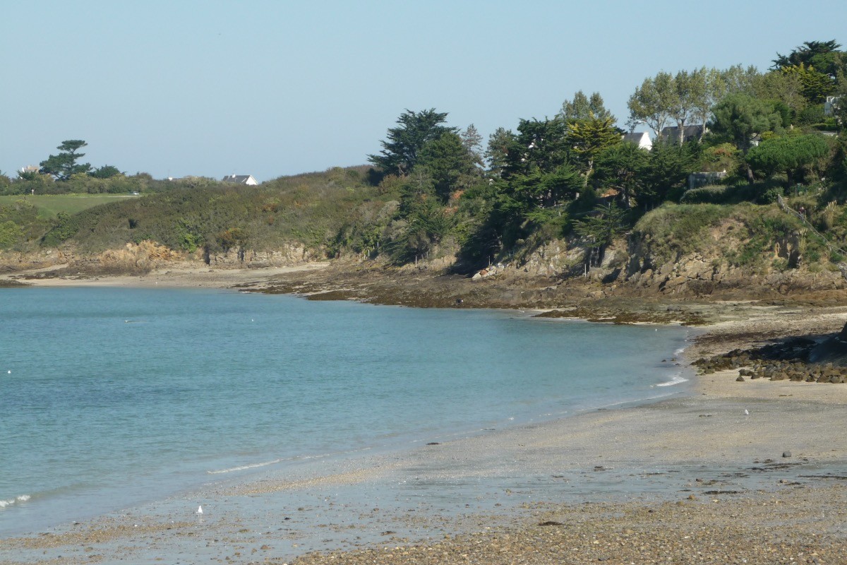 La plage vue de la cuisine