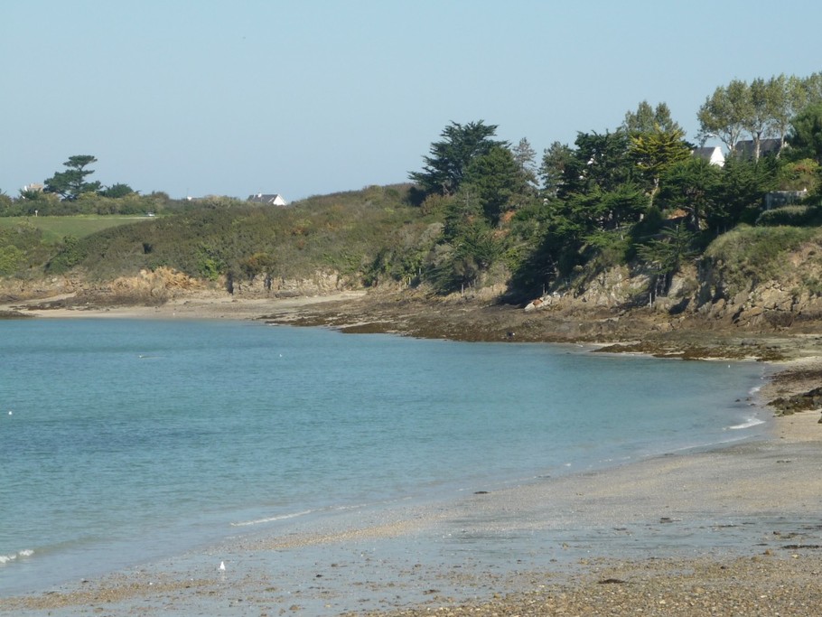 La plage vue de la cuisine