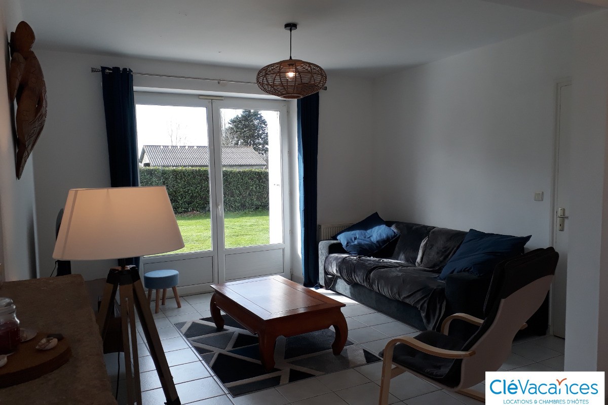 Maison indépendante 5 minutes (voiture de la plage) 8/9 personnes - Matignon - Côtes d'Armor - Bretagne - salon