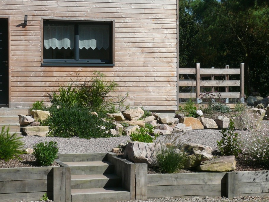 Façade côté parking