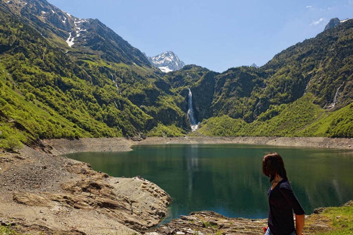 Environs de Luchon le lac d'Oô