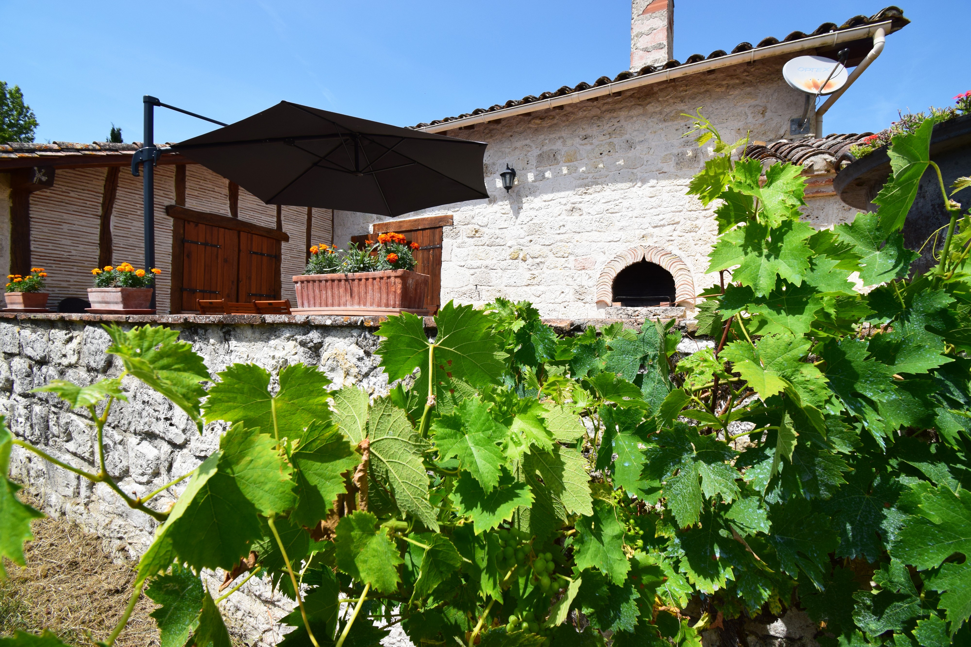 Vue gîte