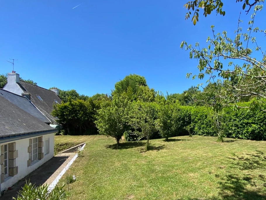 Jardin privatif arrière maison